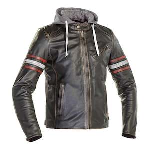 Richa Toulon 2 Leather Jacket - Black / Red