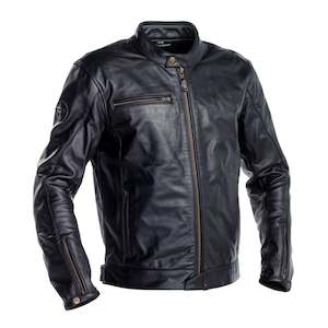 Richa Normandie Leather Jacket - Black (M / EU50 / 40")