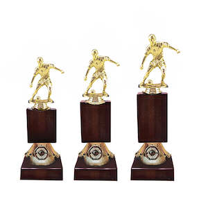 BROWN TOWER RISERS - SOCCER - (SELECT YOUR FIGURINE)