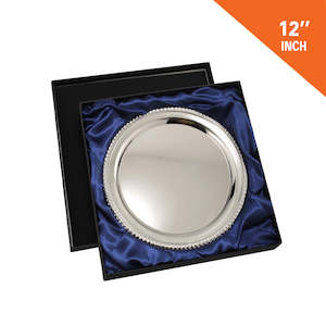 Clothing: TRAY 12"NICKEL PLATED G/BOX (NEW)