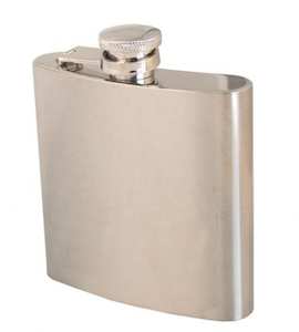 Stainless Steel 6oz / 177ml Hip Flask