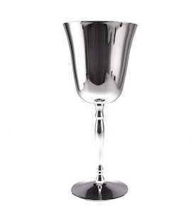 SILVER PLATED WINE GOBLET