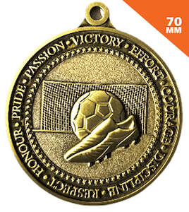 SOCCER 70MM MEDAL MS231  * Discounts applied in cart *