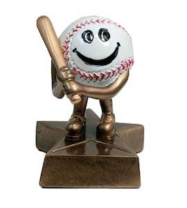 Mini Softball/Baseball Star - FREE TITLE PLAQUE