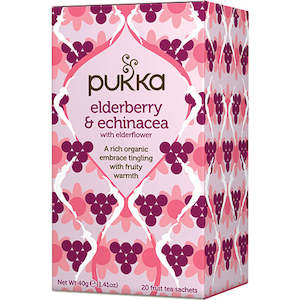 Elderberry and Echinacea PukkaTea 20 bags