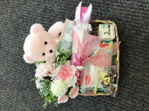 Baby Girl Gift Basket