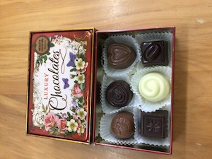 Luxury Chocolates Tin