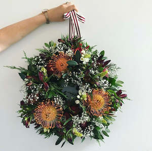 Florist: Christmas Wreath Workshop at DRIFTER Christchurch