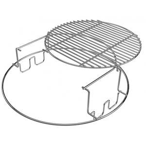 Big Green Egg EGGspander System, Large, 2 Piece, 2 Tier Rack (LARGE)