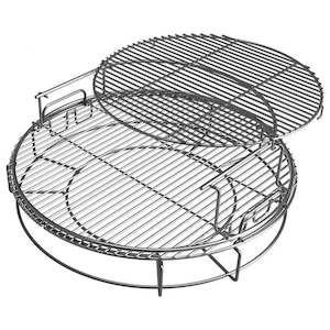 Big Green Egg EGGspander System, XLarge, 5 Piece, 3 Tier Rack (XLARGE)