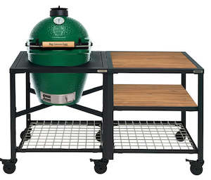 Big Green Egg Large Big Green Egg (LARGE) - Modular Frame Nest Extended Acacia Bundle