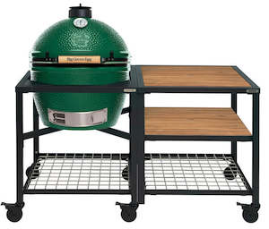 Big Green Egg XLarge Big Green Egg (XLARGE) - Modular Frame Nest Extended Acacia Bundle