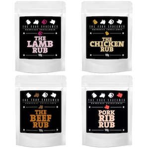 THE FOUR SAUCEMEN Rub Bundle 4 x 100g