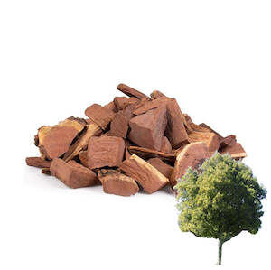 Wood Chunks 1: BROSNAHANS Tawa Chunks 6.9L