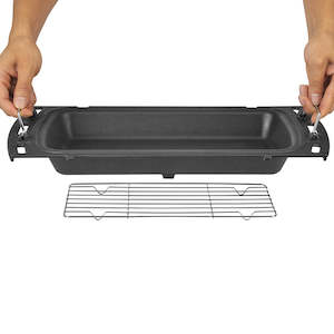 Ziegler & Brown Triple Grill Baking Dish & Rack (Cast Iron)