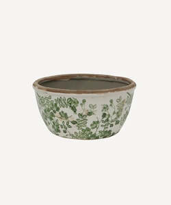 Gift: Botanical Pot Large Green