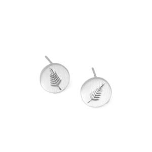 Gift: Silver Fern Earrings