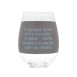 Gift: Wine Glass XL | You're an Amateur