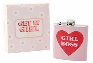 Girl Boss Hip Flask