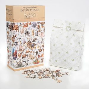 Wrendale Design Jigsaw | Farmyard Friends