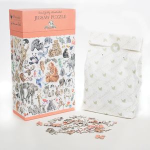 'Zoology' Wild Animal Jigsaw Puzzle