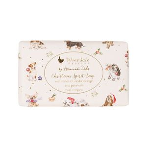 Wrendale 'Christmas Spirit' Dog Christmas Soap