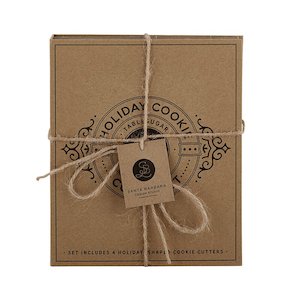 Cardboard Book Set | Holiday Cookie Cutter