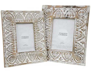 Bangalow Carved Photo Frame