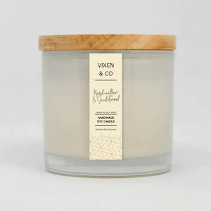 Vixen & Co Husky Candle | Marshmallow & Sandalwood