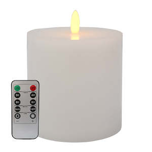 Gift: LED Battery Pillar Candle 10x10