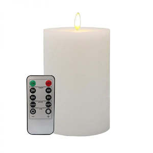 LED Battery Pillar Candle 10x15