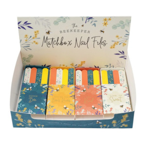 Gift: Beekeeper matchbox nail files