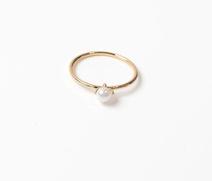 Pearl Gold Ring