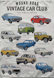 Gift: NZ Vintage Car Club Tea Towel