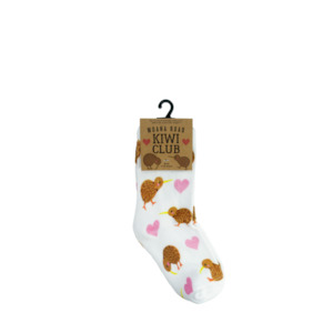 Kids Kiwi Heart Socks