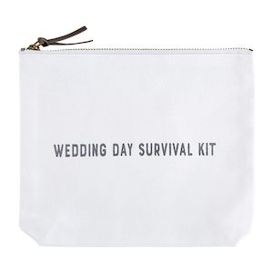 Canvas Pouch -Wedding Day