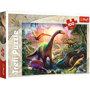 Trefl "100" - Dinosaurs land