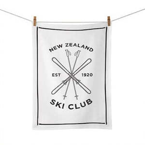 NZ Ski Club Tea Towel