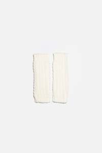 Lily Cream Fingerless Gloves