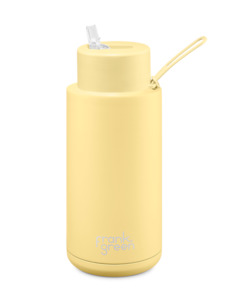 Frank Green Ceramic Reusable Bottle 1 litre | Buttermilk