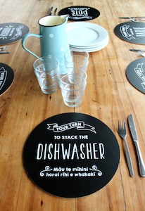 Gift: Family Chores Placemats