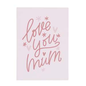 Mothers Day Love You Card