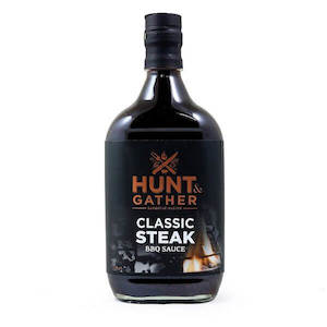 Hunt & Gather Classic Steak BBQ Sauce 375ML