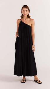 STAPLE THE LABEL EVA ONE SHOULDER MAXI DRESS