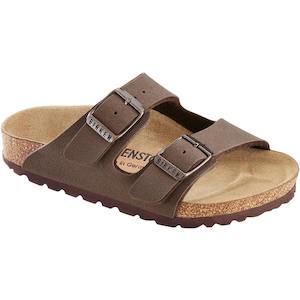 BIRKENSTOCK ARIZONA BIRKICBUC KIDS - NARROW - MOCHA