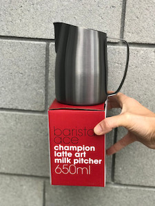 Barista Ace Champion Latte Art Milk Pitcher, 650ml Bow & Tie Roastery