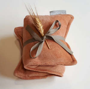 Baby Gifts 1: Organic Velour Wheat Pack | Clay