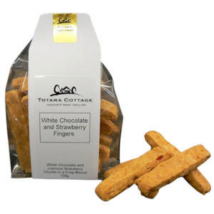 Foodie Gifts: White Chocolate & Strawberry Fingers