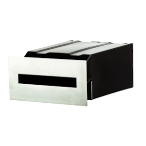 Masonry Insert Letterbox / Mailbox - Stainless Faceplate