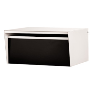 Metro Back Opening Letterbox / Mailbox - Silver Pearl